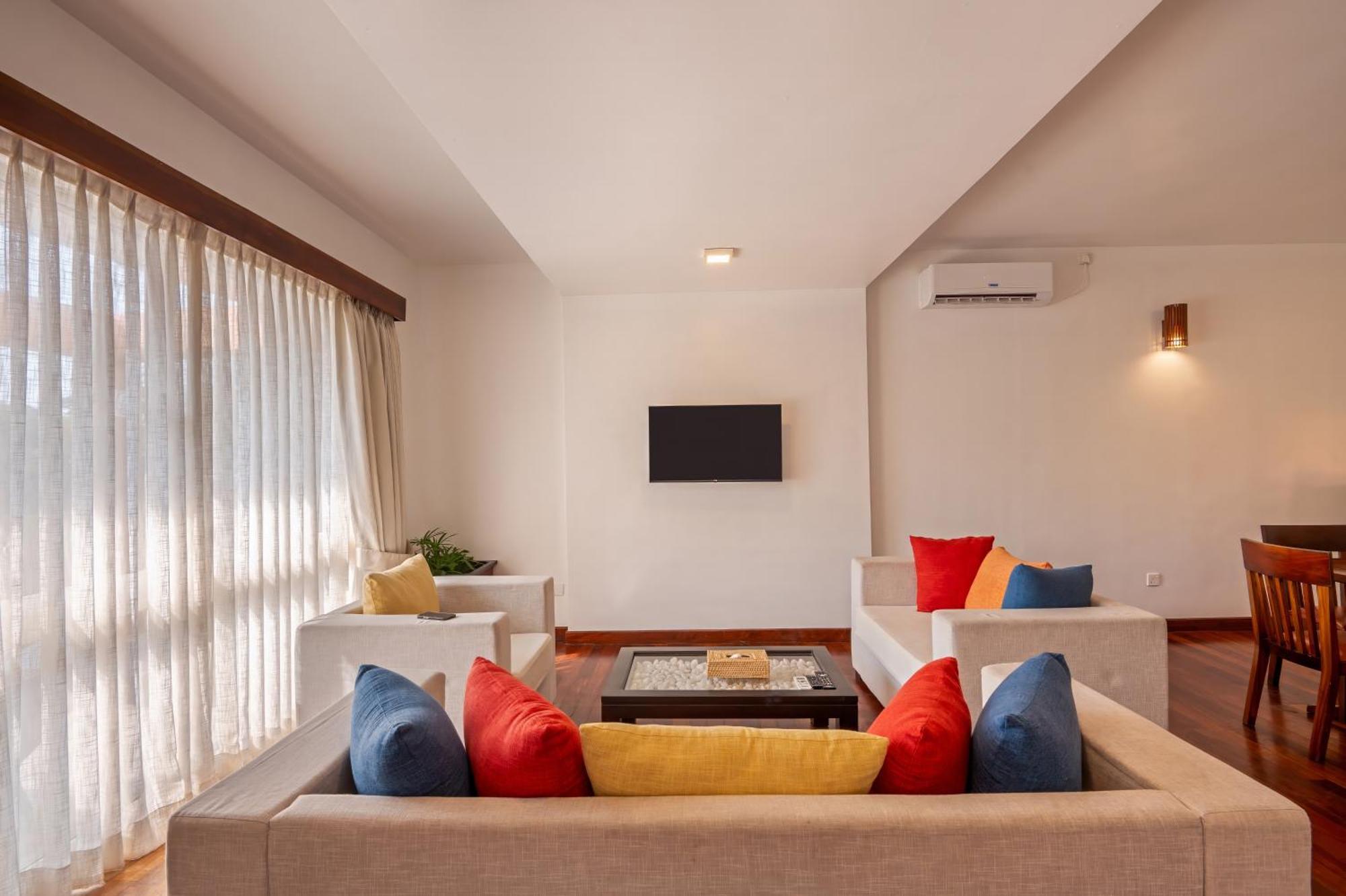 Club Palm Bay Hotell Marawila Rum bild
